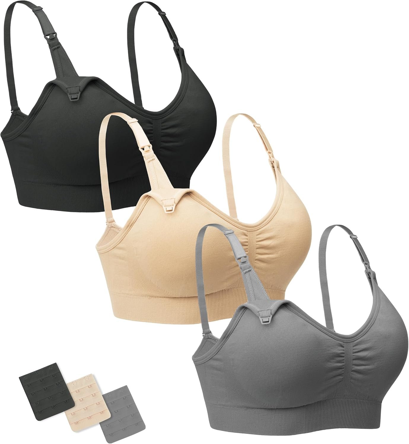 Stelle Nursing Bras Maternity Bralette Seamless for Breastfeeding