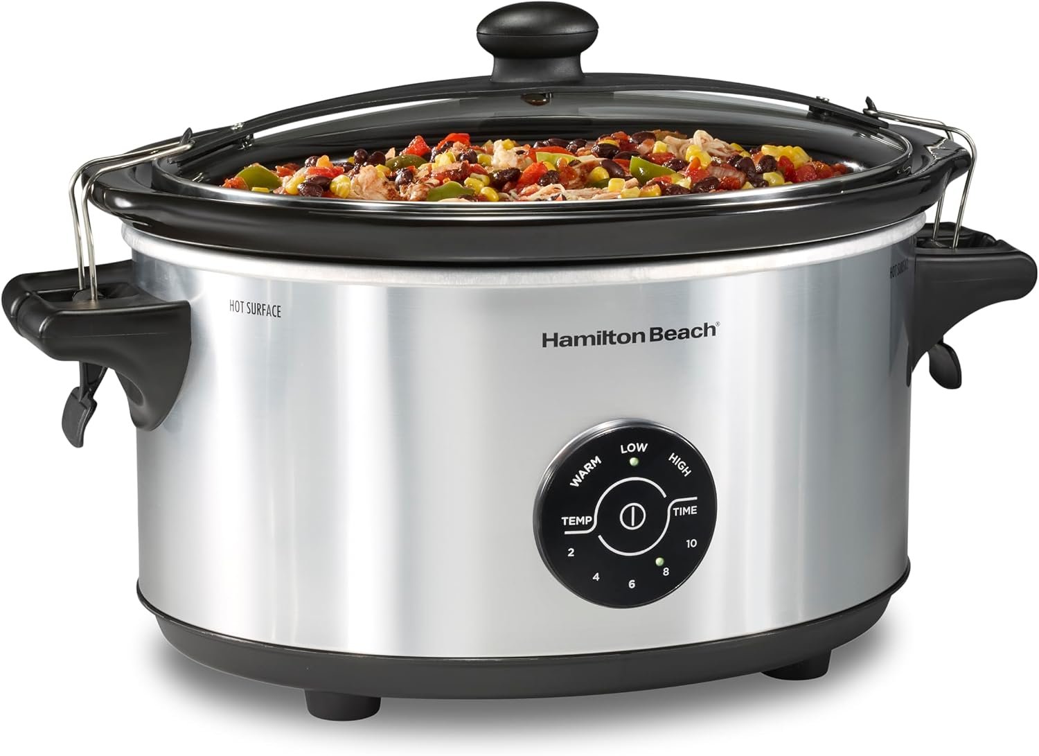 Hamilton Beach 7 Quart Stay or Go Portable Programmable Slow Cooker