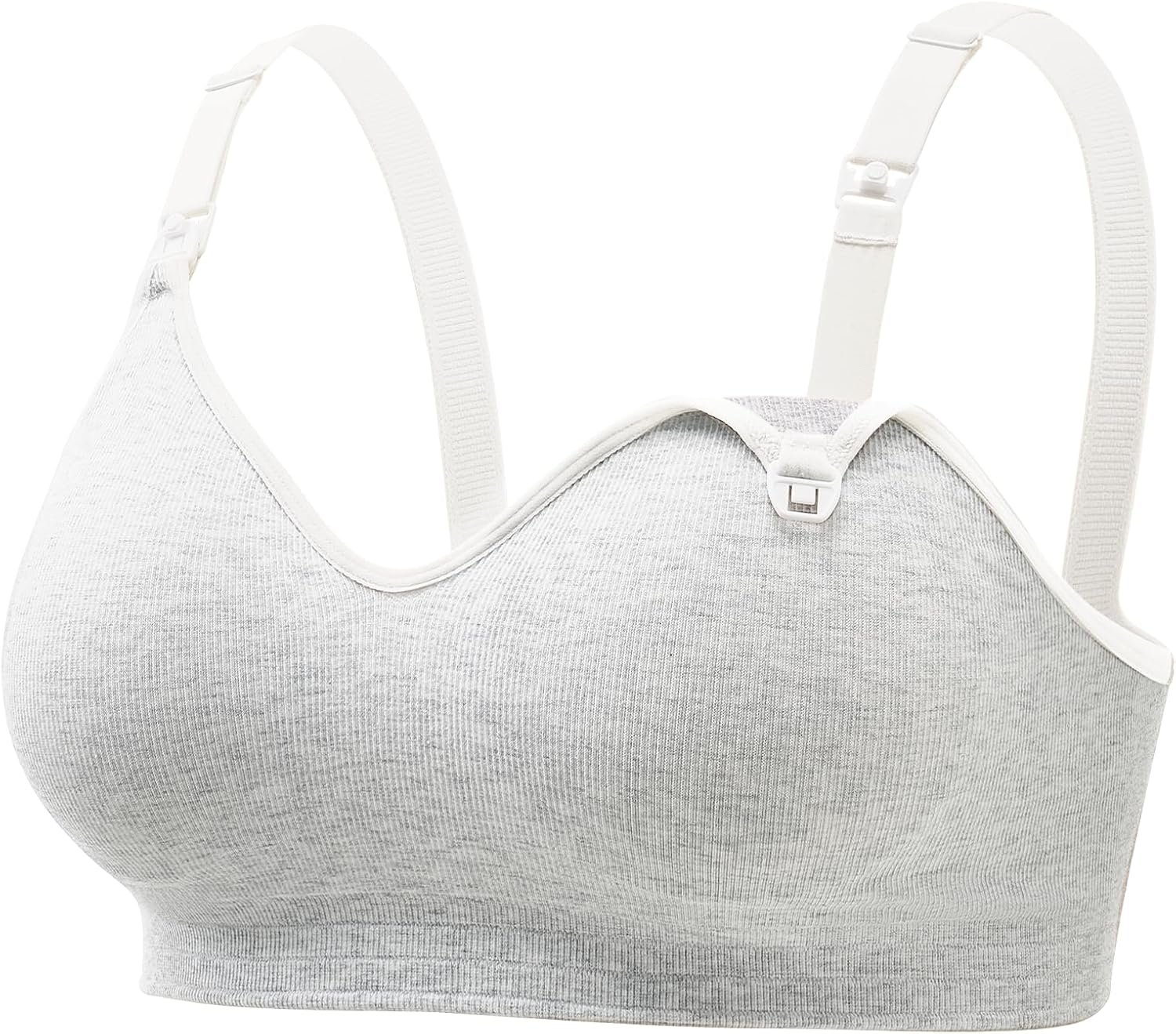 Momcozy U.S. Cotton Nursing Bras for Breastfeeding Seamless Maternity Bra