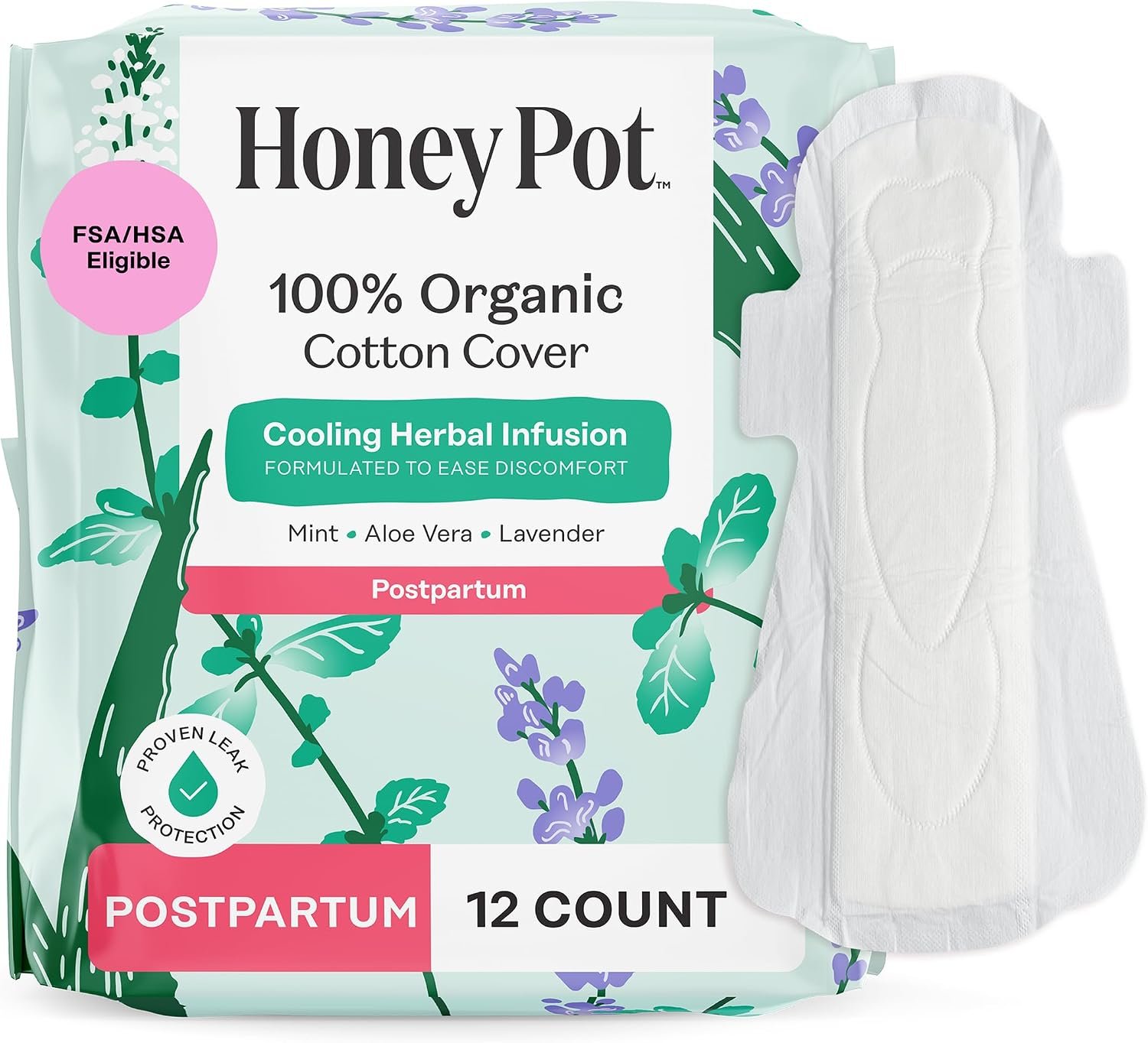 The Honey Pot Company – Cooling – Postpartum Pads – Postpartum Essentials