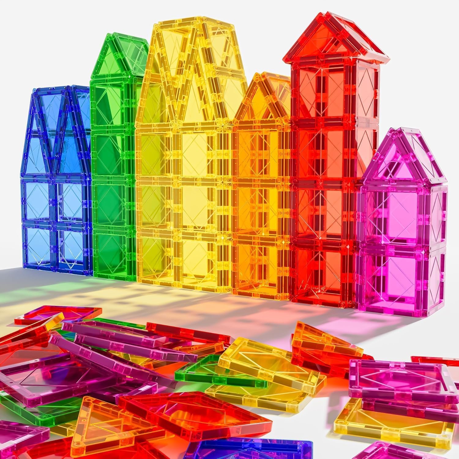 Magnetic Tiles Building Blocks for 3 4 5 6 7 8+ Years Old Boys Girls