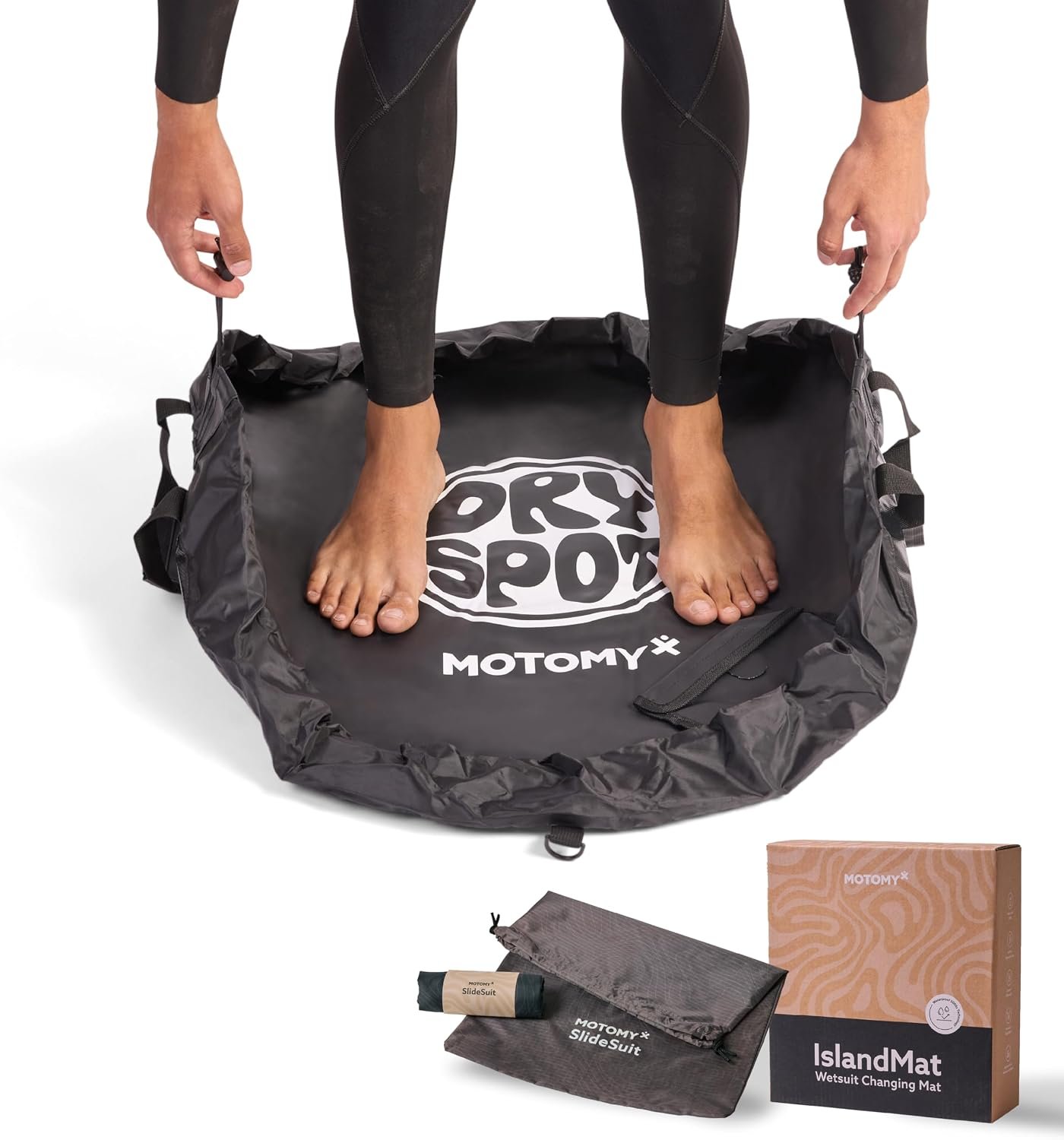 IslandMat Wetsuit Changing Mat, Waterproof 2-in-1 Surf Bag, Heavy-Duty