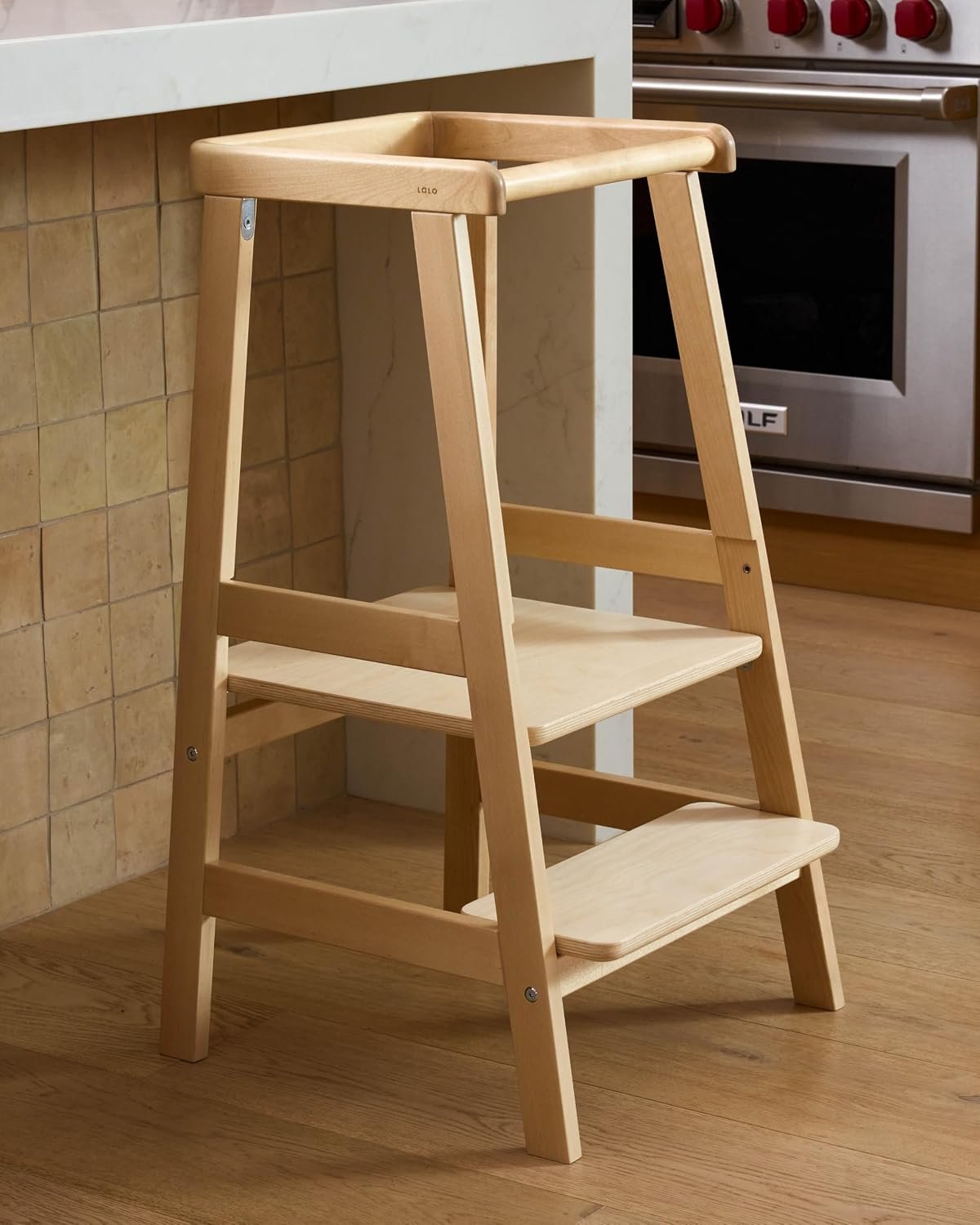 Lalo The Tower, Adjustable Height Toddler Kitchen Helper Stool