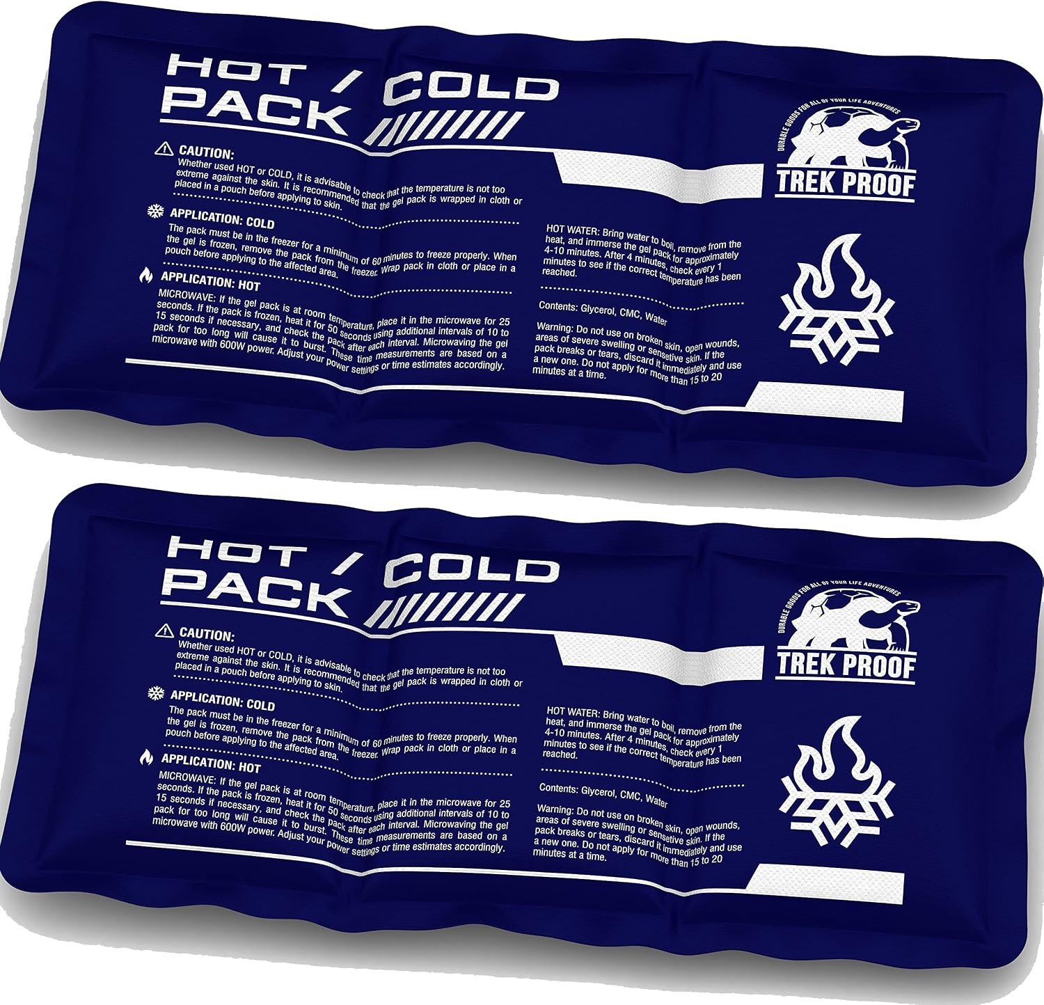 Flexible Ice Pack for Pain Relief – Reusable Gel Pack for Knee, Shoulder, Ankle, Back, and More – Bendable for Customized Comfort